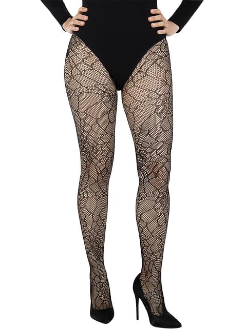 Pantys de telarañas para mujer - Funiglobal | Funidelia