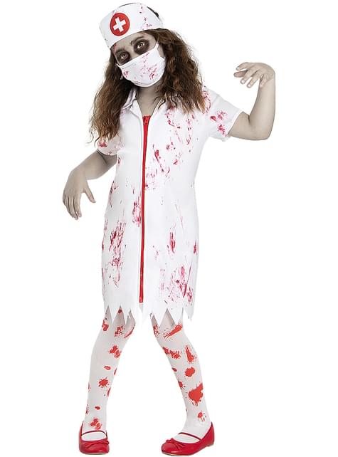 Pantys de zombie ensangrentado para niña - Funiglobal | Funidelia