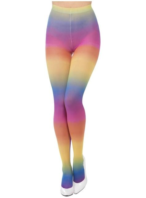 Pantys hippies multicolor para mujer
