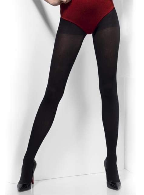 Pantys negros opacos - Smiffys | Funidelia