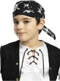 Pañuelo pirata negro infantil - Funiglobal | Funidelia