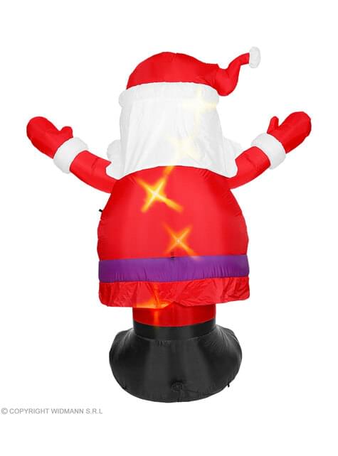 Papá Noel hinchable con luz (300 cm)