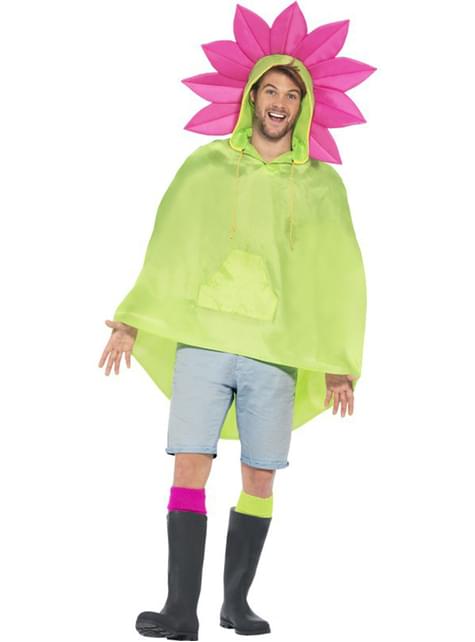 Party Poncho Flor - Smiffys | Funidelia