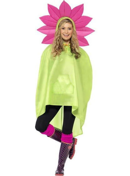 Party Poncho Flor - Smiffys | Funidelia