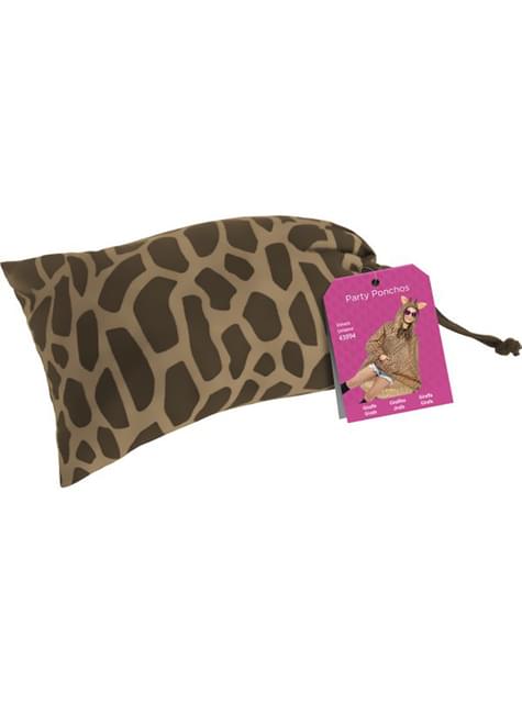 Party Poncho Jirafa - Smiffys | Funidelia
