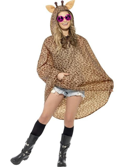 Party Poncho Jirafa - Smiffys | Funidelia