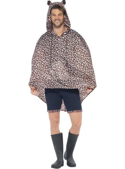 Party Poncho Leopardo