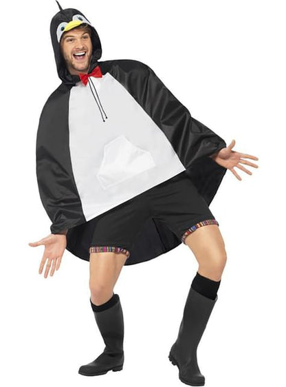 Party Poncho Pingüino - Smiffys | Funidelia