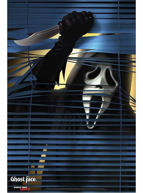 Pegatinas de ventana de Scream Ghostface - Fun World | Funidelia