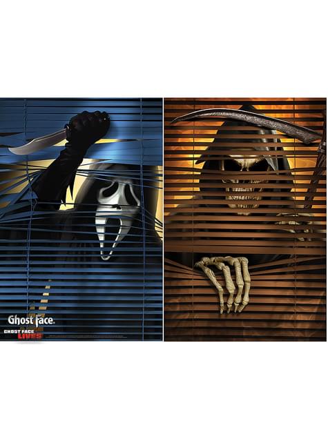 Pegatinas de ventana de Scream Ghostface - Fun World | Funidelia
