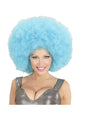 Peluca afro azul gigante para adulto - Widmann | Funidelia