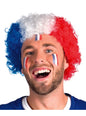 Peluca afro de Francia para adulto