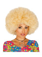 Peluca afro rubia para mujer - Guirca | Funidelia