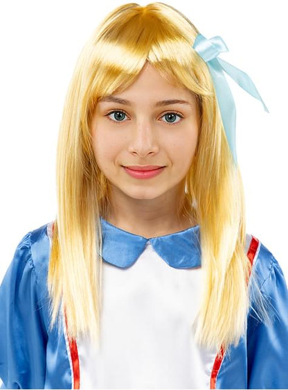 Peluca de Alicia para niña - Funiglobal | Funidelia