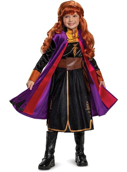 Peluca de Anna Frozen para niña - Frozen II - Disguise | Funidelia