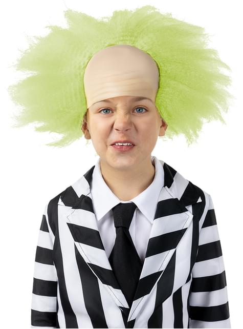 Peluca de Beetlejuice para niño