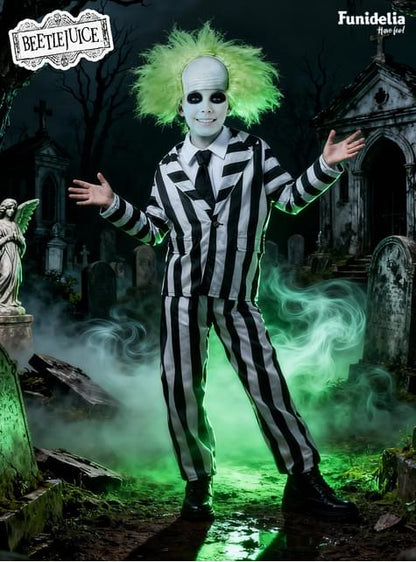 Peluca de Beetlejuice para niño