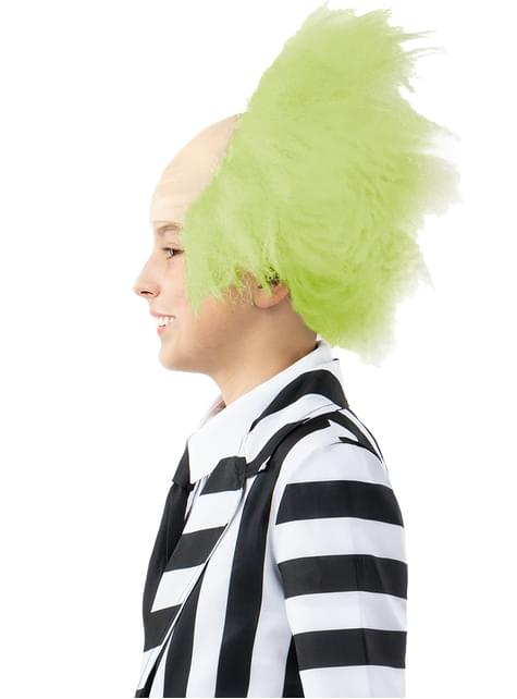 Peluca de Beetlejuice para niño