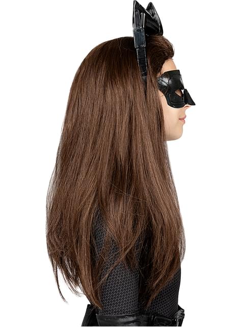 Peluca de Catwoman para niña - Funiglobal | Funidelia