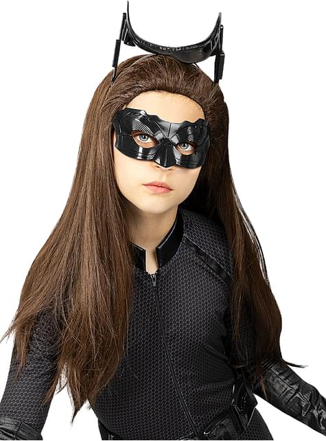 Peluca de Catwoman para niña - Funiglobal | Funidelia
