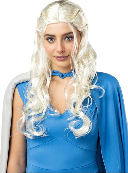 Peluca de Daenerys Targaryen para mujer - Juego de Tronos - Funiglobal | Funidelia
