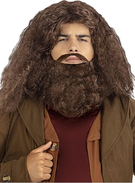 Peluca de Hagrid con barba - Funiglobal | Funidelia