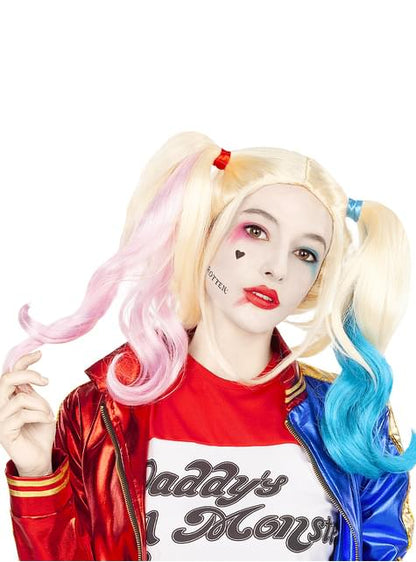 Peluca de Harley Quinn - Escuadrón Suicida - Funiglobal | Funidelia