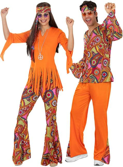 Peluca de hippie morena - Funiglobal | Funidelia