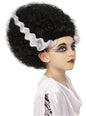 Peluca de la Novia de Frankenstein para niña