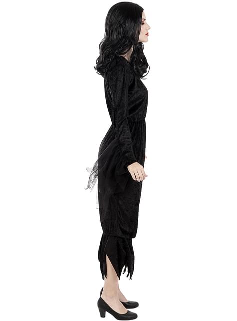 Peluca de Morticia Addams para mujer - La Familia Addams - Funiglobal | Funidelia