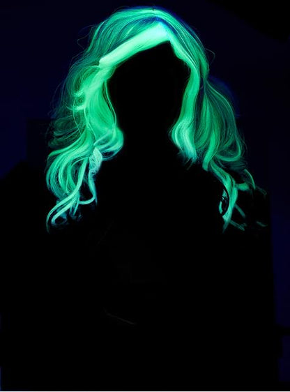 Peluca de novia fantasma fosforescente para niña - California Costumes | Funidelia