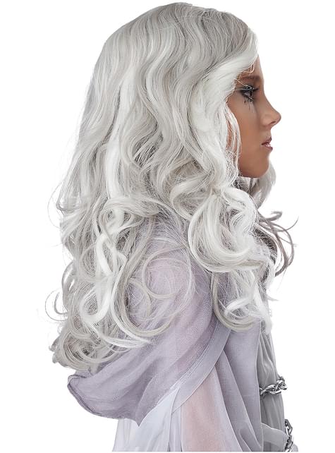 Peluca de novia fantasma fosforescente para niña - California Costumes | Funidelia