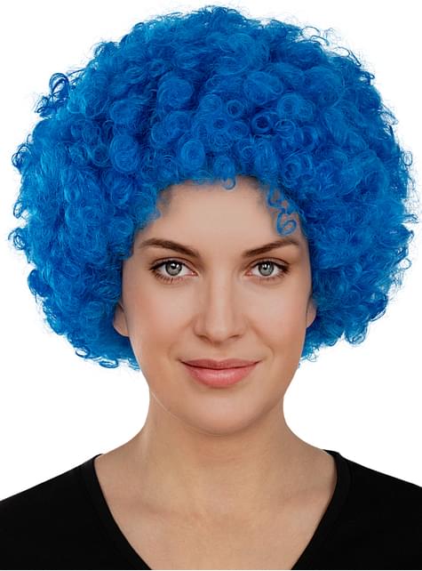 Peluca de payaso azul - Funiglobal | Funidelia