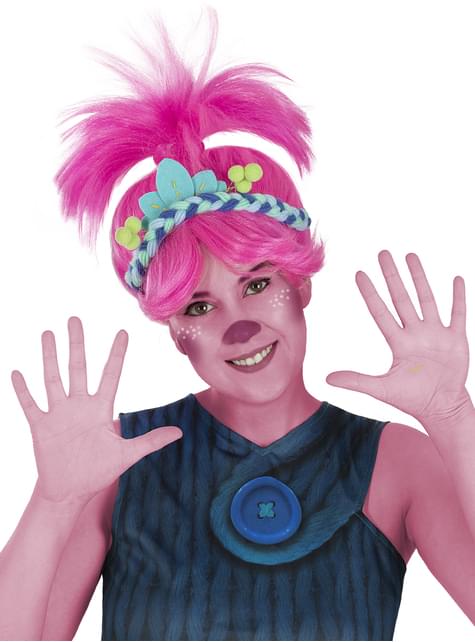 Peluca de Poppy Trolls 3 - Funiglobal | Funidelia