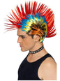 Peluca punky multicolor - Smiffys | Funidelia