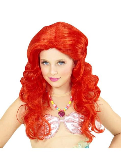 Peluca de sirena para niña - Widmann | Funidelia