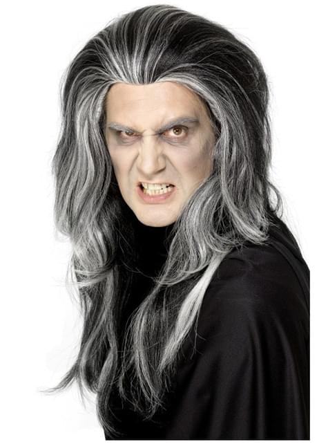 Peluca de vampiro gótico