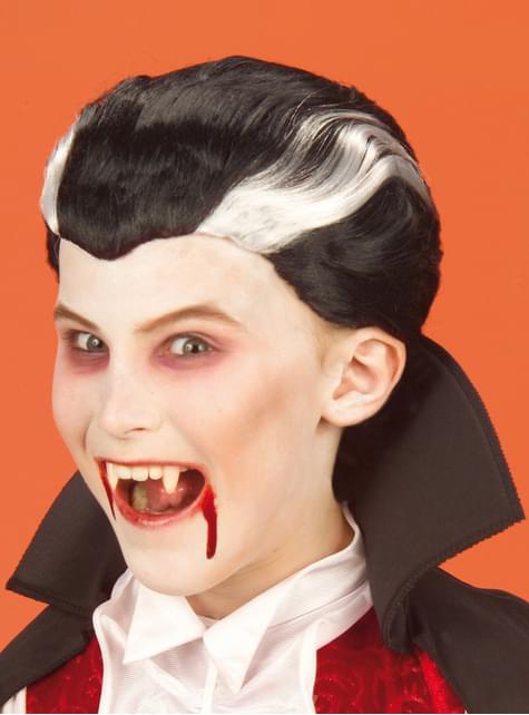 Peluca de vampiro para niño - Widmann | Funidelia