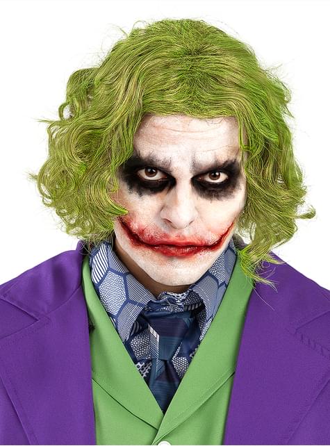 Peluca del Joker para hombre - El Caballero Oscuro - Funiglobal | Funidelia