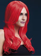 Peluca Khloe rojo