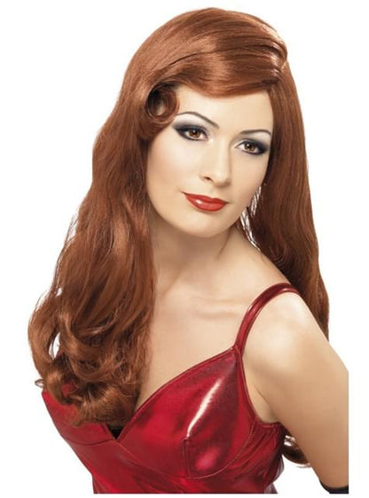 Peluca pelirroja Jessica Rabbit - Smiffys | Funidelia
