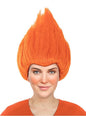 Peluca naranja - Trolls - Funiglobal | Funidelia