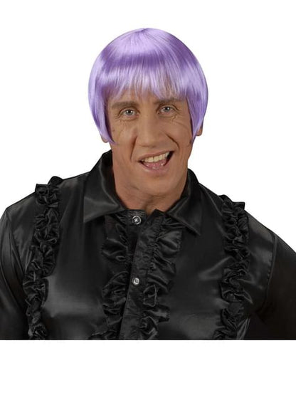 Peluca rave lila