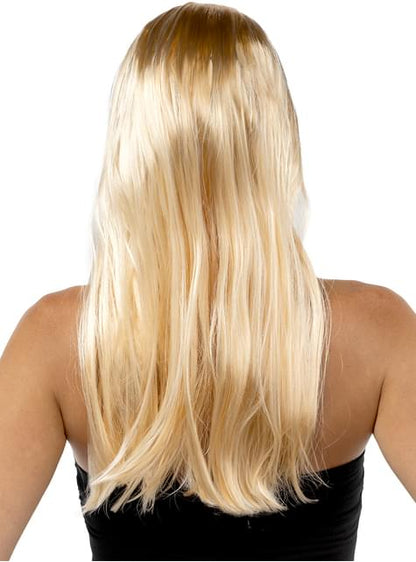 Peluca rubia lisa - Funiglobal | Funidelia