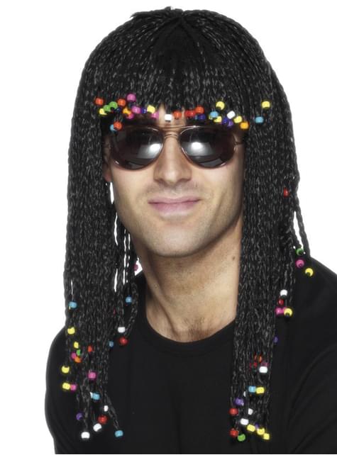 Peluca con trenzas africanas