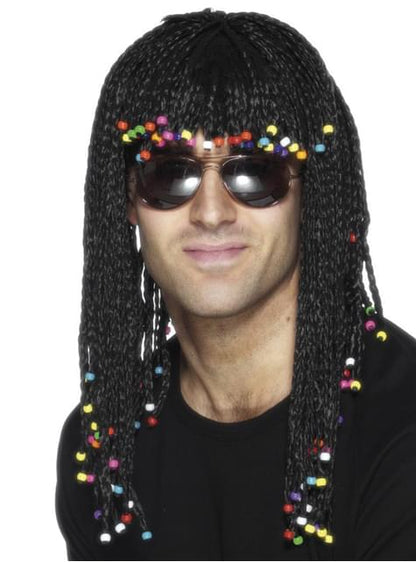Peluca con trenzas africanas