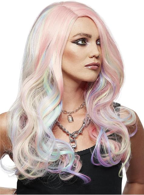 Peluca unicornio Manic Panic para mujer - Smiffys | Funidelia