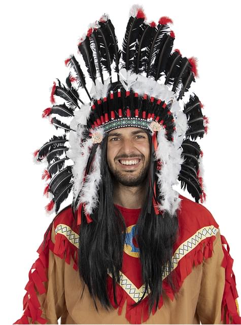 Penacho de Indio Deluxe - Funiglobal | Funidelia