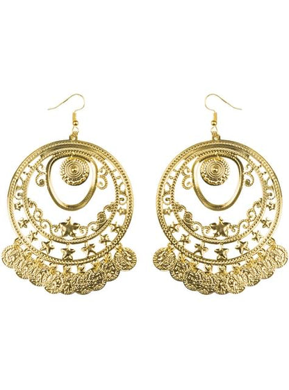 Pendientes con monedas danza del vientre para mujer - Boland | Funidelia