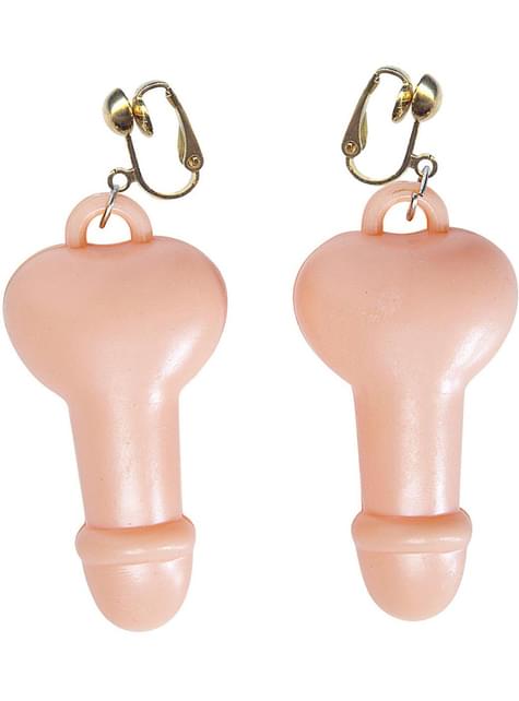 Pendientes de pene para mujer